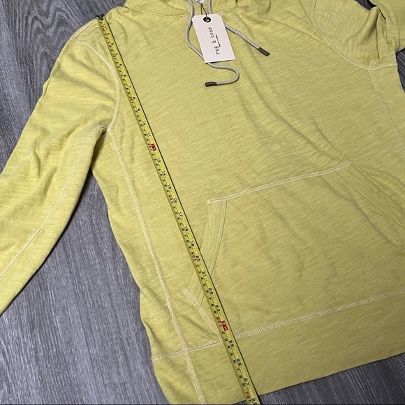 NWT Rag & Bone Flame Hoodie Size Medium - Picture 8 of 9